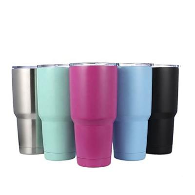 China Wholesales Customized Vacuum Travel Mug Coffee Tea Mug Tumbler Double Wall Stainless Steel 30oz Sustainable Cup With Lid Tumbler for sale