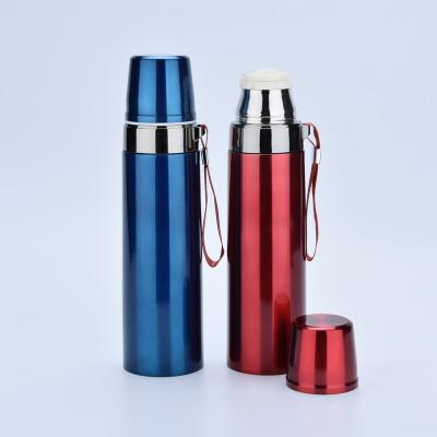 China Business Stainless Steel Vacuum Bullet Flask Double Wall Insulated Vacuum Water Cup Bottle Sports Bottle for sale