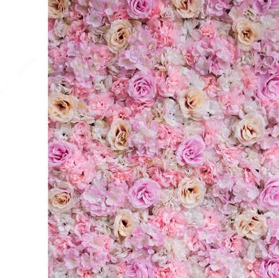 China Durable And Natural Touch Best Selling Decorative Flower Wall Wedding Backdrop Wedding Flower for sale