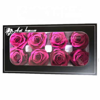 China Long llasting and natural touch save 20% preserved flower rose wedding long lasting flower rose for sale