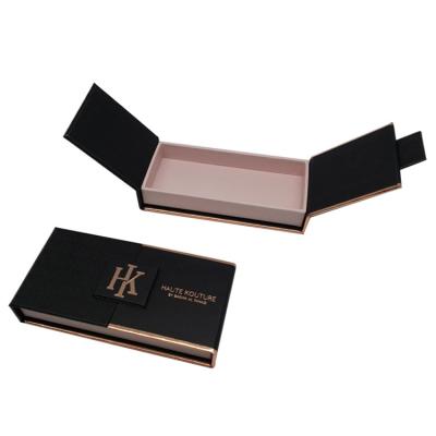 China Handmade Private Label Wholesale Beauty Makeup Products 3D False Eyelashes Cardboard Box Custom Eyelash Gift Cosmetics Box with Logo for sale