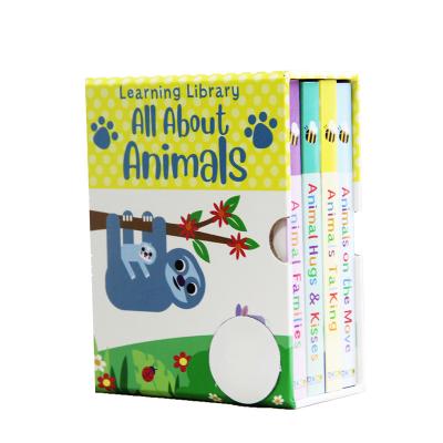 China Luxury Professional High Quality Custom Hardcover Children Cardboard Books/Baby board book set printing for sale