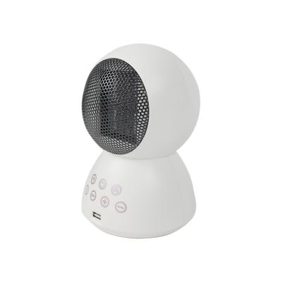 China PTC single ceramic electric space heater with blueteeth for office for sale