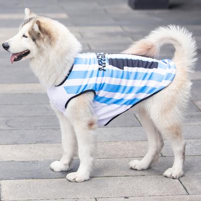 China Viable Dog Basketball Sports Invest Pet Cat Clothes Puppy Sportswear Summer Cool Breathable Fashion Dog Football Uniforms for sale