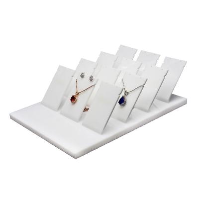 China Eco-friendly Factory Customized Jewelry Display Stand Acrylic Necklace Holder for sale