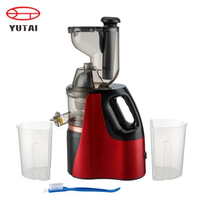 China Household electric Professional Commercial Big Mouth extractor Cold Press Fruit vegetable Masticating Slow Juicer for sale