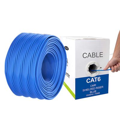 China 100% drop 1core 1core sftp cat6a cat5 5e 6 pdlc sfp Ethernet network cat6 fio lan cable communication cables bare copper outdoor patch cord for sale