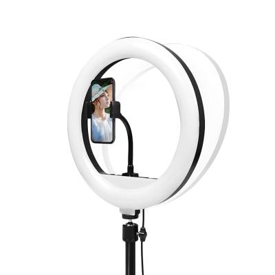 China PORTABLE Selfie Stick Ringlights Camera Ring Light 18 Inch 3200-5600K Stand with Phone Holder Studio Lights Tripod for Live Stream /Makeup for sale