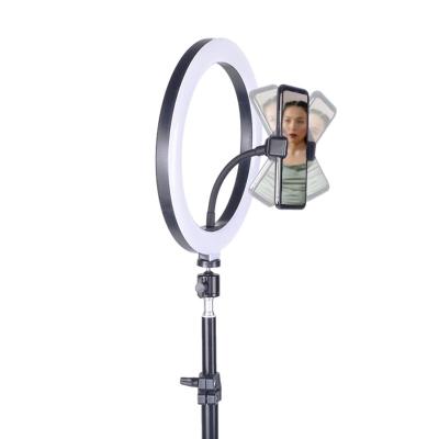 China 33CM HANDHELD 3200K-5600K Dimmable Rechargable with 160cm stand camera flash 12 inch studio Ring Lights Photography Light For Live Stream for sale