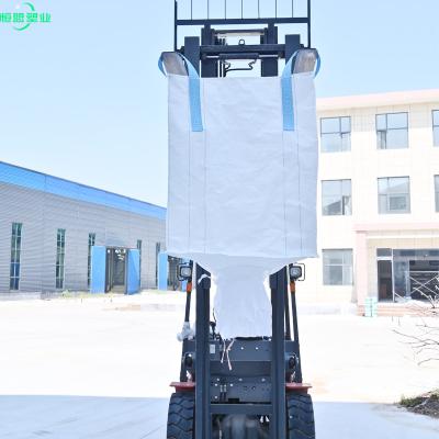 China Manufacturer Breathable Professional Jumbo Bag 1000Kg 1 Ton Super Stable Bulk Bag Fibc for sale