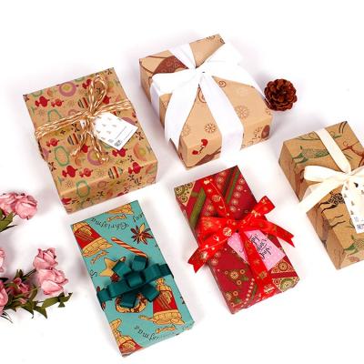 China Custom Printed Waterproof Birthday Wrap Gift Wrapping Tissue Paper Wood Pulp Craft Offset Printing Coated Paper Cardboard Wrapping for sale