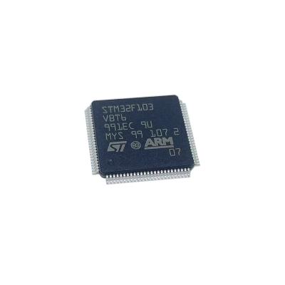 China New and original STM32F103VBT6 IC MCU 32BIT 128KB UNDETERMINED FLASH 100LQFP stm32f for sale