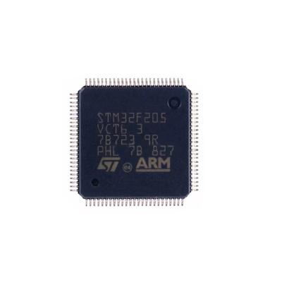 China QFP100 ARM STM32 N/A STM32F STM32F205 Microcontroller IC STM32F205VCT6 for sale