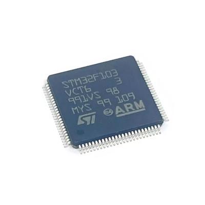 China New original QFP100 STM32F103 STM32F103VCT6 standard integrated circuits of electronic components microcontrollers for sale