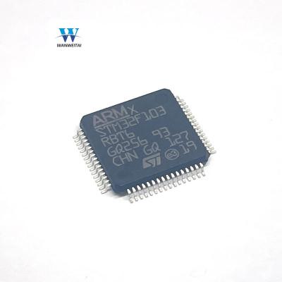 China MCU STM32F ARM Cortex M3 RISC 128KB 2.5V/3.3V 64-Pin LQFP Standard 32-Bit Flash Platter - STM32F103RBT6 Platters for sale