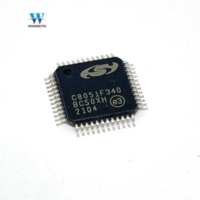 China New Original C8051F340-GQR FLASH LQFP48 Microcontroller IC C8051F340 C8051F340-GQR Standard 8Bit 48MHz 64KB for sale