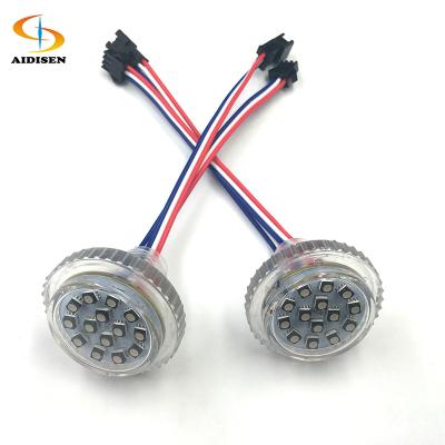 China 2019 new LANDSCAPE flat cover RGB DC24V led pixel led 35mm 3535 accessible led RGB SMD pixel fairground lights for sale