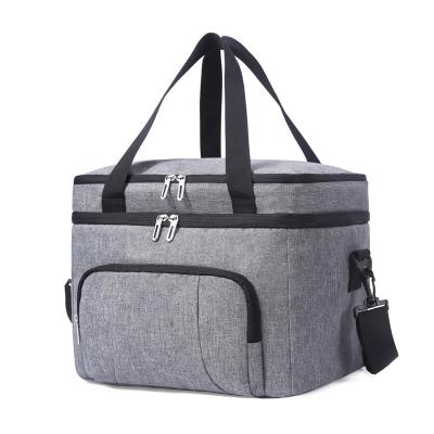 China Wholesale Waterproof Insulated Picnic Insulated Bag School Cooler Lunch Bag Delivery Food Cooler Bag for sale