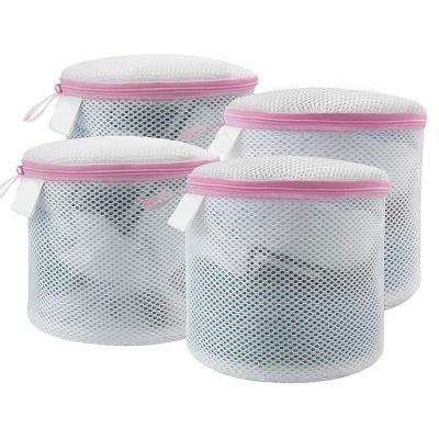 China Easy Clean Heavy Duty Nylon Mesh Underwear Bra Washing Bag Mesh Laundry Bag For Washing for sale