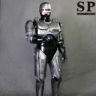 China Simple style realistic and attractive Halloween Cosplay robot costume fashionable costume applicable to adults for sale