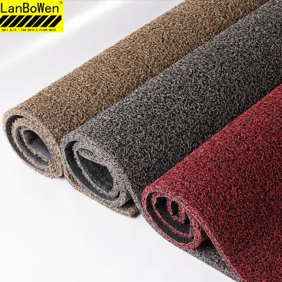 China Anti-skidding.easy clean 13 years gold supplier customize new design durable easy wash PVC coil car floor mat rolls for sale