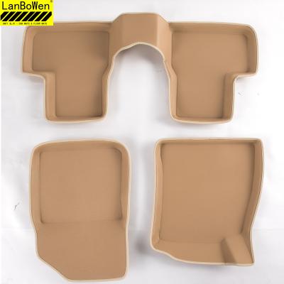 China Anti-skidding/fireproofing/dustproofing factory direct anti slip TPR 3D car floor foot mat for sale