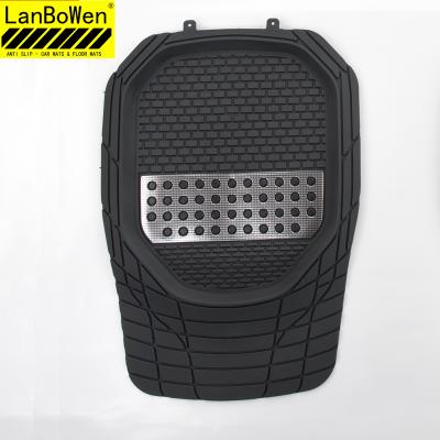 China All-Season Protective Logo Universal Custom Waterproof PVC Anti Slip Original Car Floor Mats With Heel Pad for sale