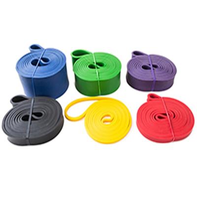 China Hip Elastic Home Circle Wide Fitness Resistance Bands for sale