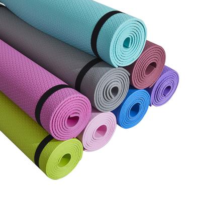 China Waterproof Extra Thick High Density Yoga Mat Jump Rope Exercise Mat Anti-Tear Durable Anti-Skid YITOO for sale