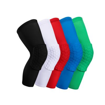 China New YITOO Adjustable Knitted Elastic Nylon Knee Support Sleeve Compression Sports Knee Pads for sale