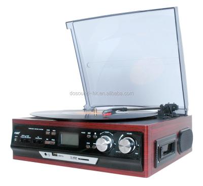 China Turntable player voice BT speaker tower table vinyl tape turntable vinyl cassette electric record turntables for sale