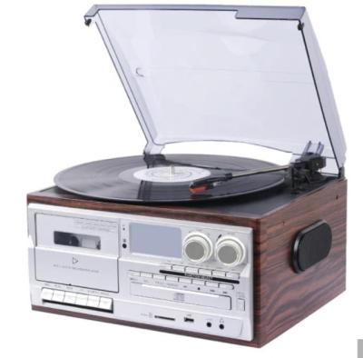 China LP Vinyl Record Player USB SD Encoding AM/FM Direct Radio for sale