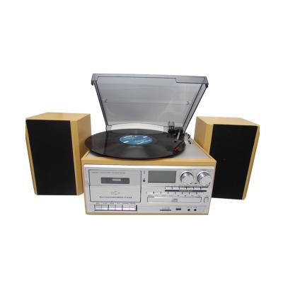 China Multi turntable vinyl player with cassette and CD play/USB/SD disc/radio TR-18CD for sale