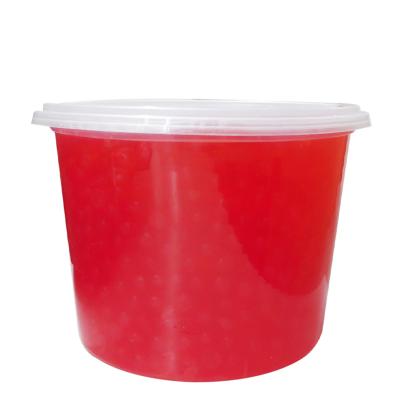 China 2kg Instant Strawberry Flavor Popping Boba for sale