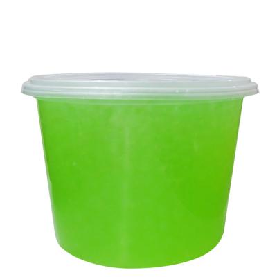 China 2kg Green Instant Apple Flavor Popping Boba for sale