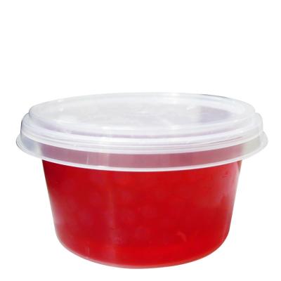 China 450g Instant Strawberry Flavor Popping Boba for sale