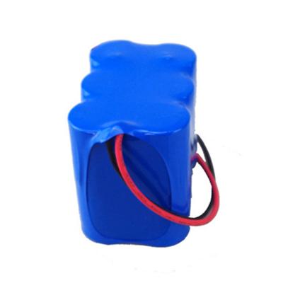 China Toys Customized Cheapest Price Rechargeable 18650 Lithium Ion Battery Pack 11.1V 12V 4000mAh 4400mAh 5000mAh 3S2P Battery for sale