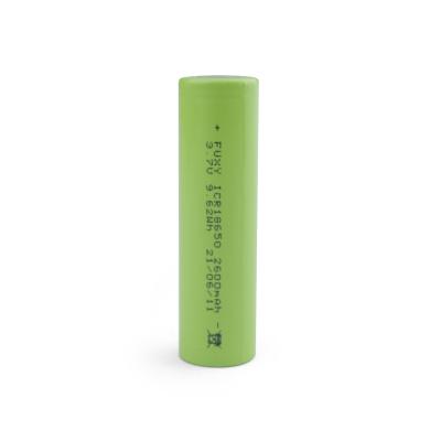 China Toys Cycle Rechargeable Lithium 3.7V Li Ion 3.7V 2600mAh Li-ion Battery 18650 for sale