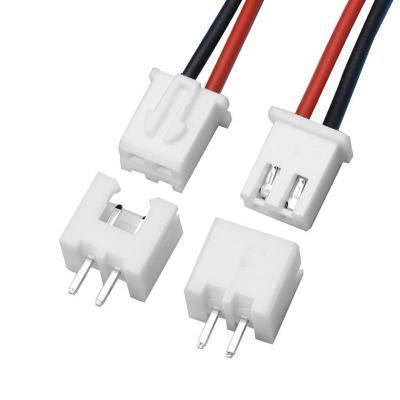 China Suppliers JST XH2.54 2Pin 3Pin 4 Pin Connector Wholesale Wire Harness Contactor Chinese White Color Male Connector Cable Connector for sale