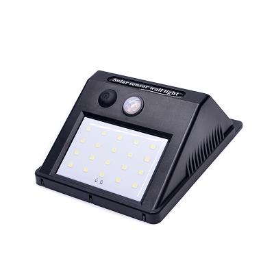 China LANDSCAPE Home Garden Control 20 SMD LED Waterproof Outdoor Light Motion Sensor Solar Wall Light For Emergency for sale