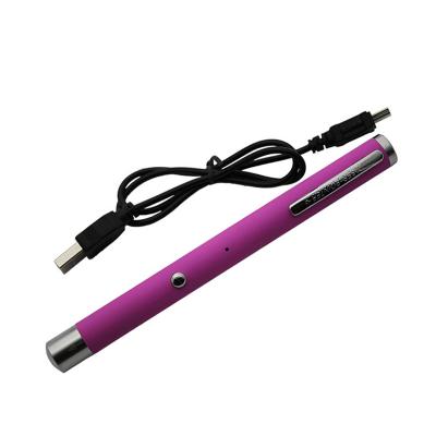 China Powerful Laser Pen Usb Rechargeable 532nm Green Laser Indicator / Red Laser Indicator 50mw for sale