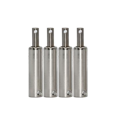 China Good Quality Furniture Metal Copper Modern Soft Narrow Damper Piston Hydraulic Damper For Sliding Door Cabinet Hinge for sale