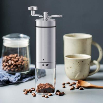 China Hand Coffee Grinder Mill New Popular Updated Customized Manual Coffee Bean Grinder For Sale Small Hand for sale