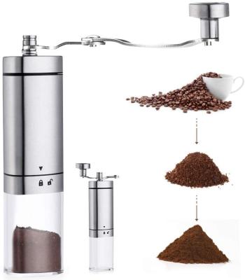 China Coffee Bean Grinder For Sale from Mill New Arrivals Mini Portable Hand Manual Hand Coffee Grinder Espresso for sale