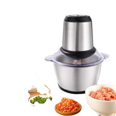 China High Efficiency Factory Price Food Processor Small Commercial Home Kitchen Electric Meat Chopper Grinder for sale