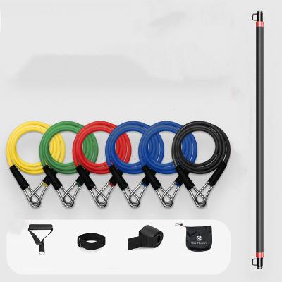 China High Quality Hip Resistance Band Exercise Bodybuilding Fitness Latex Resistance Bands Tube Set for sale