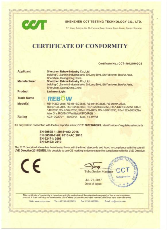 CE - Guangdong Bolang Photoelectric Co., Ltd.