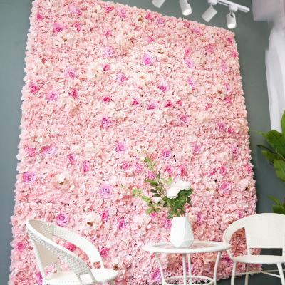 China Dropshipping Modern Artificial Wall Flower Paper Flowers Wedding Wall Decorations Wall Flower Panel for sale