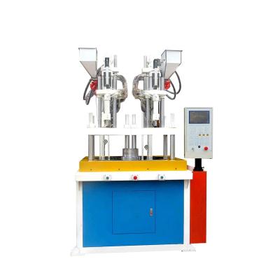 China Two-Color Automatic Injection Moulding Machine Vertical Injection en venta