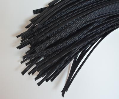 China RoHS UL PET Expandable Braided Sleeving Flame Retardant for sale